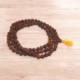 Real 5 Mukhi Rudraksha Mala (12mm)