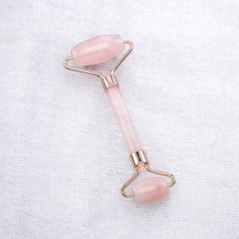 Facial Roller - Rose Quartz