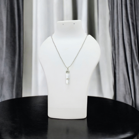 Clear Crystal Pencil Pendant (with Cap)