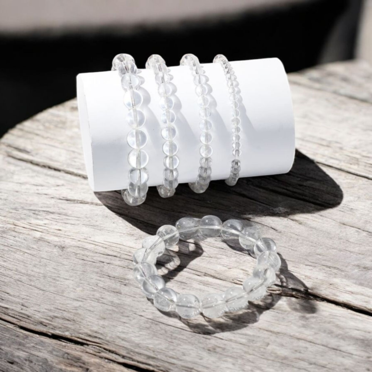 Clear Quartz (Belgium) Bracelet 8mm
