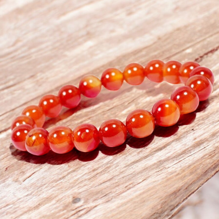 Carnelian Bracelet 8mm