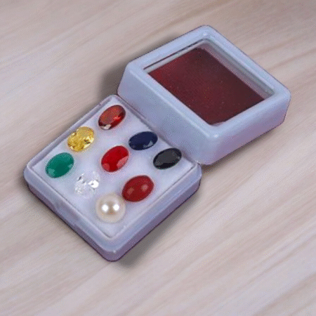 Real Navratna Vastu Stone (3–4ct each)