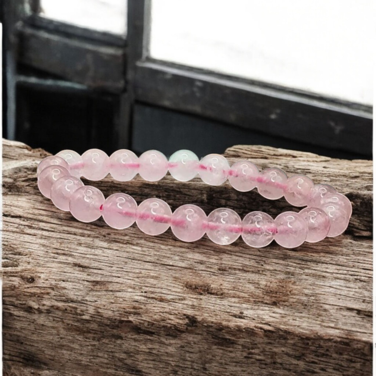 Rose Quartz Bracelet 8mm
