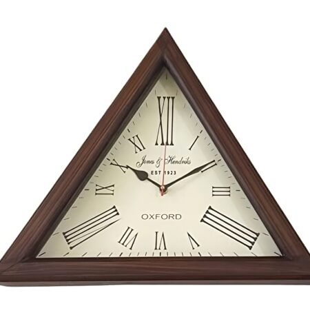 Triangle Watch with Roman Numbers